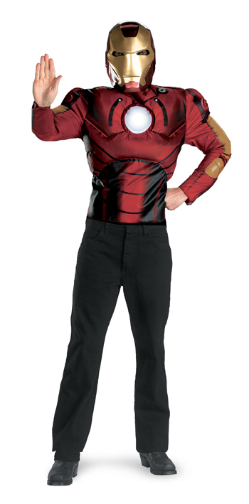 Iron Man Movie Muscle Adult