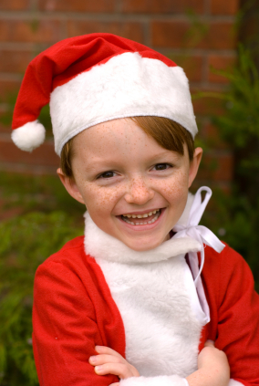 Young Santa Costume