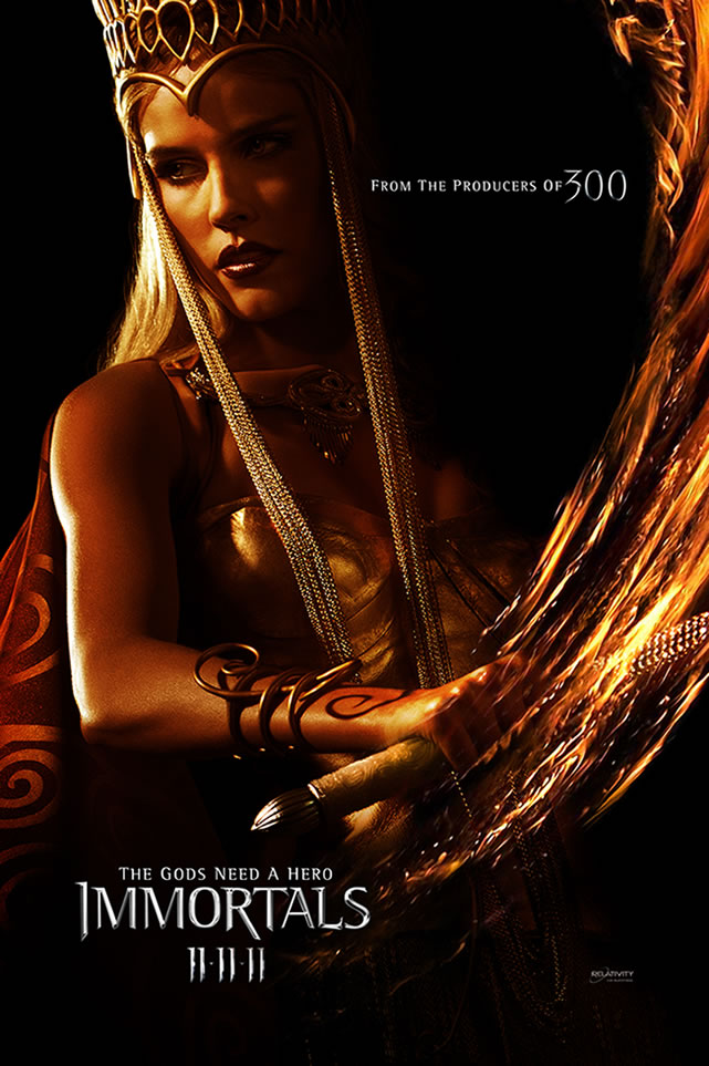 IMMORTALS Character Poster Athena