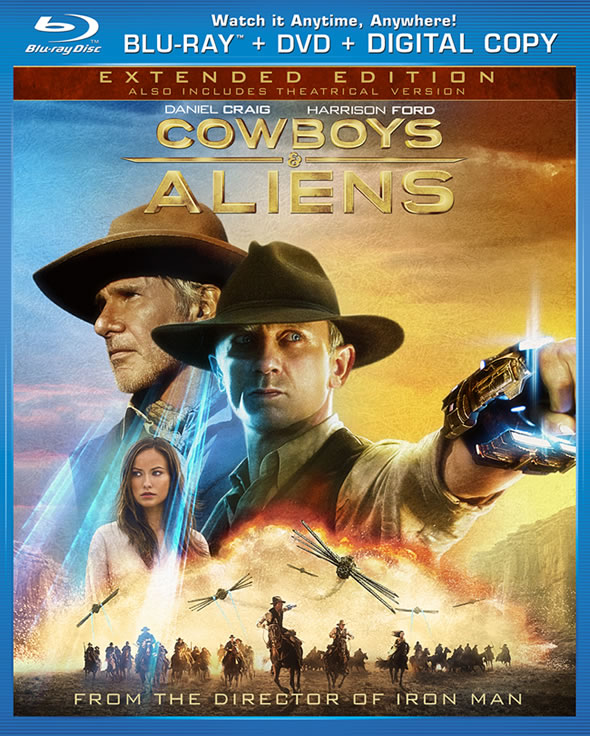 Cowboys and Aliens Blu-ray/DVD