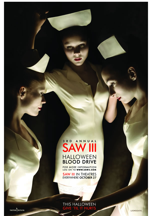 SAW III Sexy Nurse Poster #2
